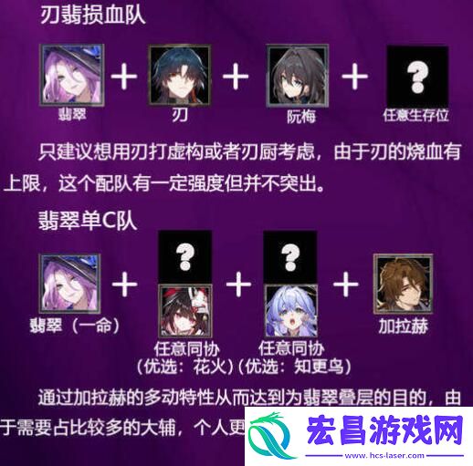 崩坏星穹铁道翡翠0命和1命对比分析