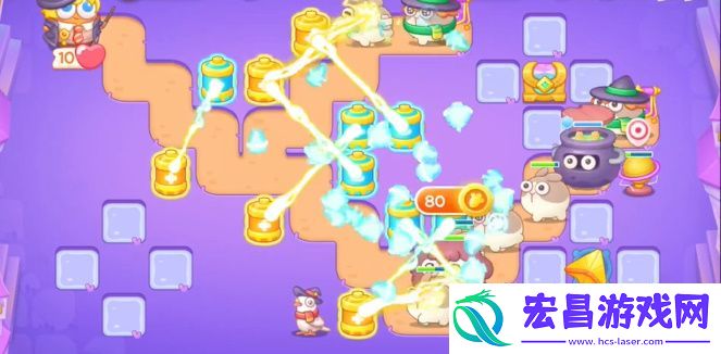 保卫萝卜4阿波与魔法宝藏第十九关攻略