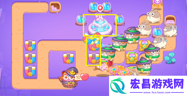 保卫萝卜4阿波与魔法宝藏第18关怎么过