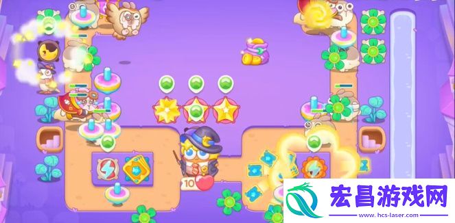 保卫萝卜4阿波与魔法宝藏第十七关攻略