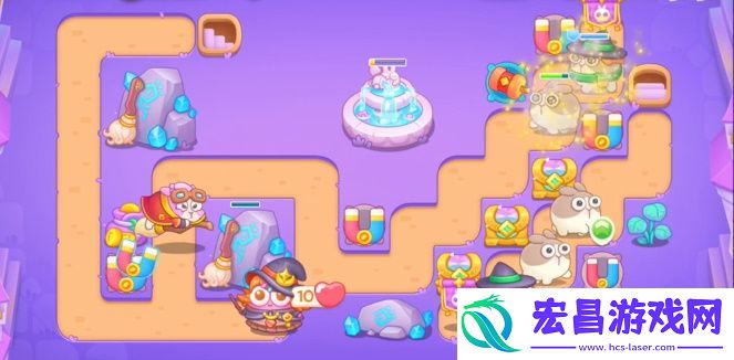 保卫萝卜4阿波与魔法宝藏第十八关攻略