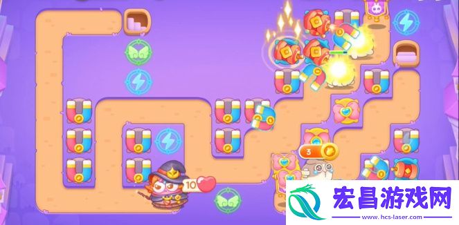 保卫萝卜4阿波与魔法宝藏第十八关攻略