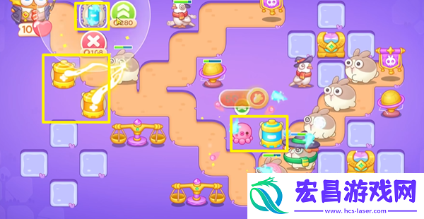 保卫萝卜4阿波与魔法宝藏第19关怎么过