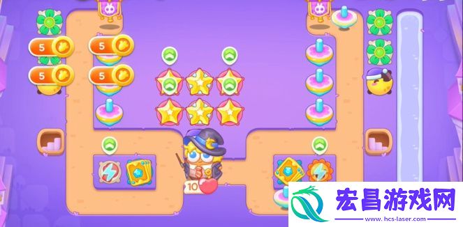 保卫萝卜4阿波与魔法宝藏第十七关攻略