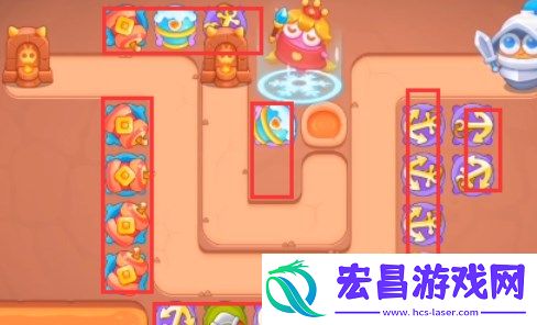 保卫萝卜4饿龙传说第五关怎么过