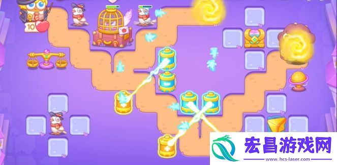 保卫萝卜4阿波与魔法宝藏第十九关攻略