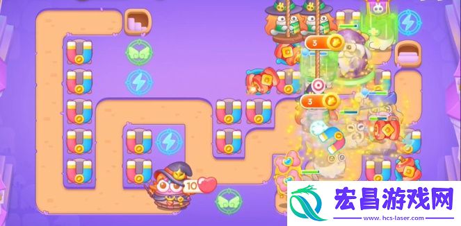 保卫萝卜4阿波与魔法宝藏第十八关攻略
