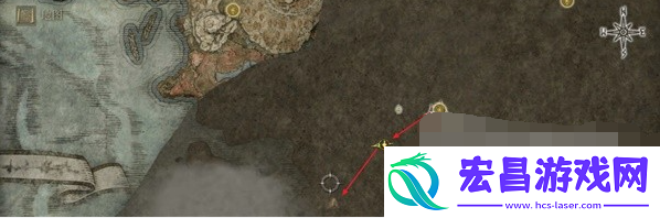 艾尔登法环DLC南方海岸地图碎片收集路线