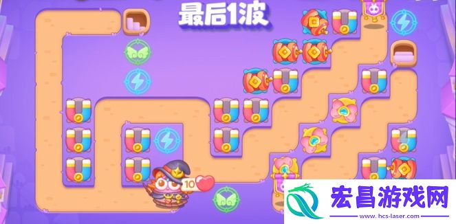 保卫萝卜4阿波与魔法宝藏第十八关攻略