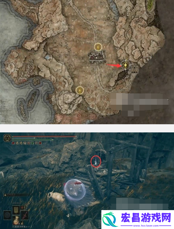 艾尔登法环DLC墓地平原区域灵灰收集位置