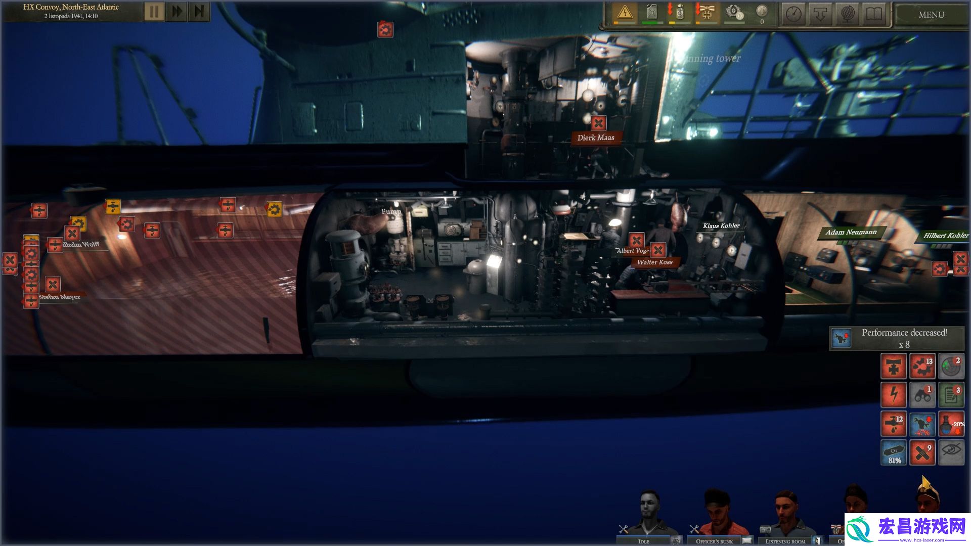军事模拟游戏UBOAT现已正式上线steam平台