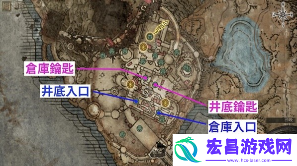 艾尔登法环黄金树之影DLC塔之镇井底钥匙在哪