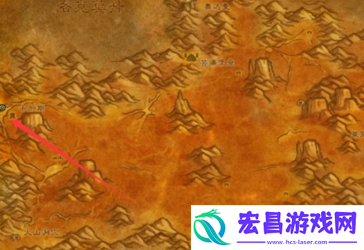 魔兽世界荒芜之地飞行点在哪