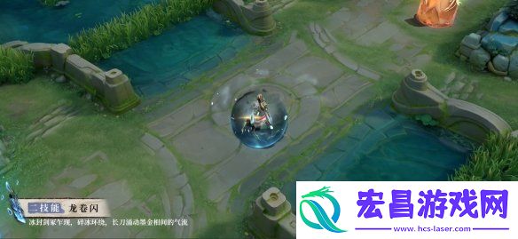 王者荣耀夏侯惇水墨武侠皮肤“霜北刀”演示公开