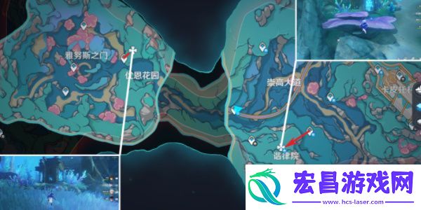 原神旧日之海华丽宝箱位置