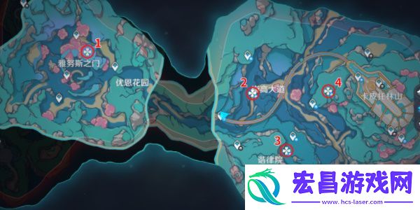 原神旧日之海华丽宝箱位置