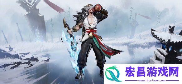 王者荣耀夏侯惇水墨武侠皮肤“霜北刀”演示公开