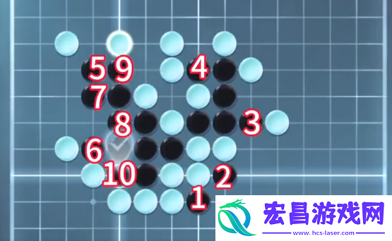 逆水寒手游五子棋残局三十一攻略