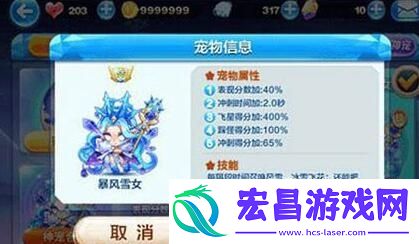 天天酷跑暴风雪**于其它宠物原因分析
