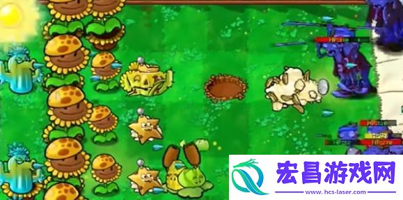 植物大战僵尸杂交版迷你游戏满屋蒜香怎么通关