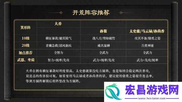 三国谋定天下S2开荒队伍推荐什么