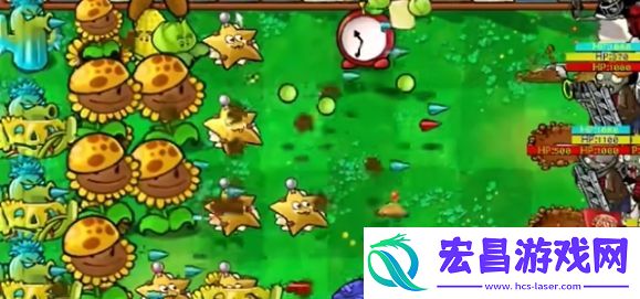 植物大战僵尸杂交版迷你游戏满屋蒜香怎么通关