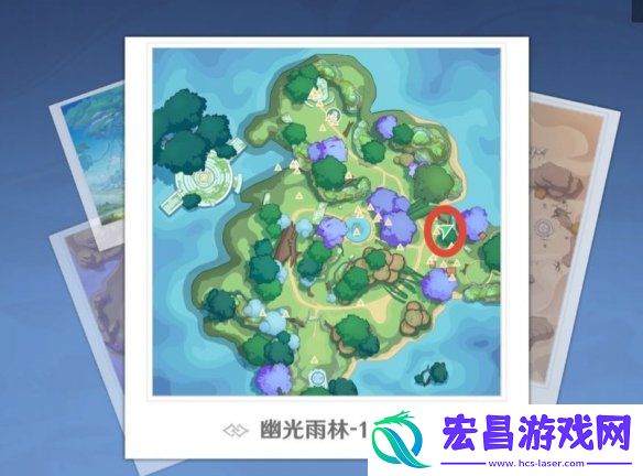 圣境之塔幽光雨林一层金宝箱位置圣境之塔幽光雨林一层金宝箱在哪