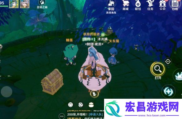 圣境之塔幽光雨林一层金宝箱位置圣境之塔幽光雨林一层金宝箱在哪
