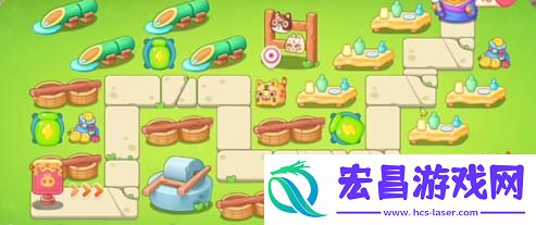 保卫萝卜4浪漫七夕第2关过关思路
