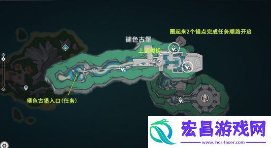 原神旧日之海锚点位置