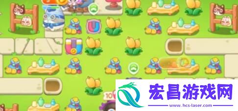 保卫萝卜4浪漫七夕第5关通关方法