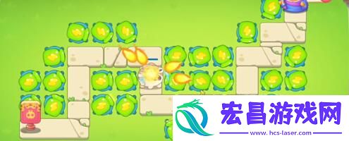 保卫萝卜4浪漫七夕第1关过关方法