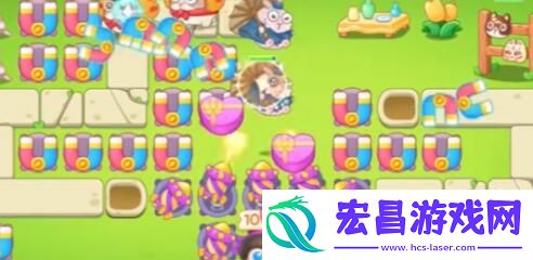 保卫萝卜4浪漫七夕第5关通关方法