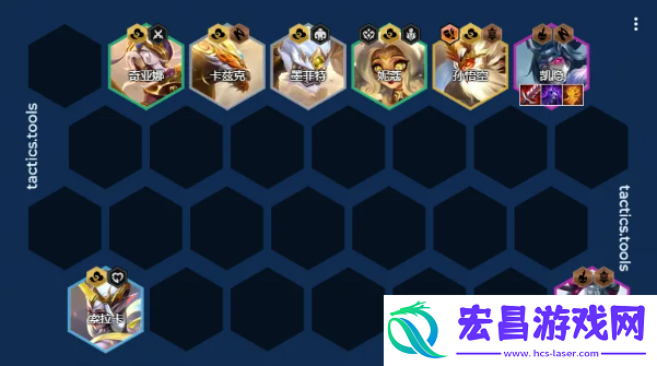 云顶之弈S11天降凯隐阵容推荐
