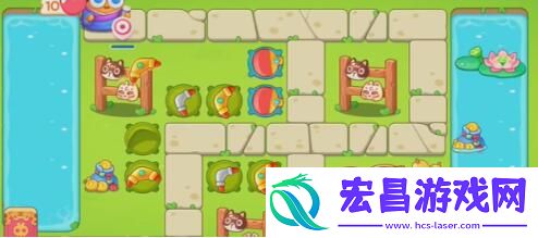 保卫萝卜4浪漫七夕第4关通关思路