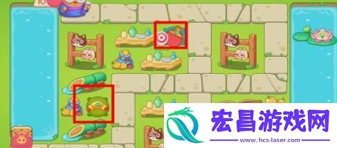 保卫萝卜4浪漫七夕第4关通关思路