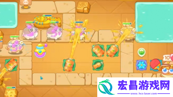 保卫萝卜4法老归来第二十关怎么过