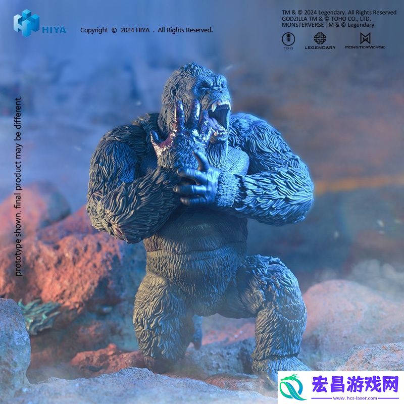 海雅玩具推出哥斯拉大战金刚2金刚可动手办