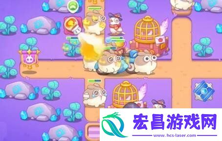 保卫萝卜4阿波与魔法宝藏第57关怎么通关