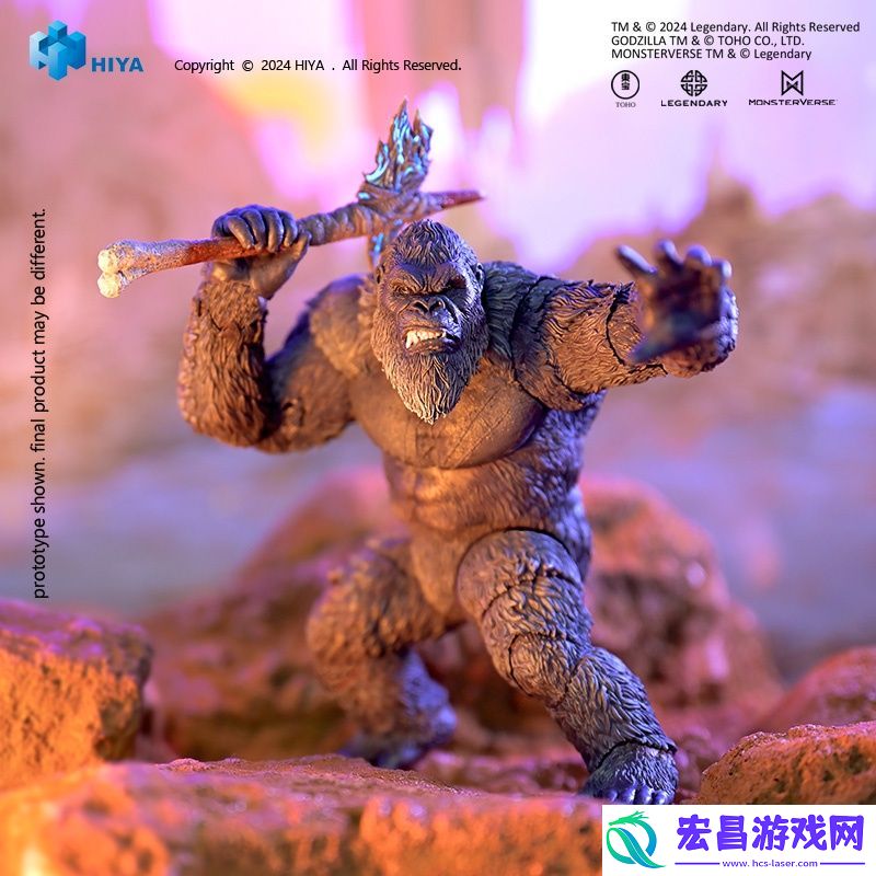 海雅玩具推出哥斯拉大战金刚2金刚可动手办