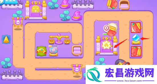 保卫萝卜4阿波与魔法宝藏第62关怎么通关