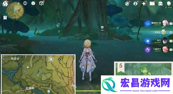 原神森林书藏宝图地点位置介绍