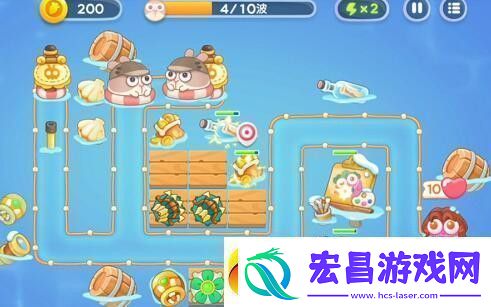 保卫萝卜4阿波尼克号第24关怎么过