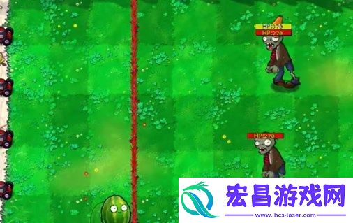 PVZ杂交版迷你游戏坚果保龄球3通关详解