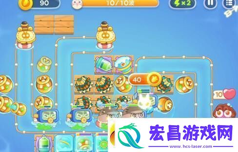 保卫萝卜4阿波尼克号第24关怎么过