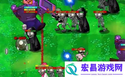 PVZ杂交版迷你游戏坚果保龄球3通关详解
