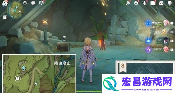 原神森林书藏宝图地点位置介绍