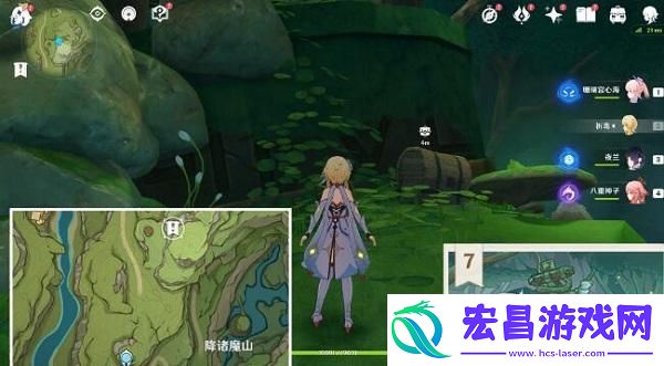 原神森林书藏宝图地点位置介绍