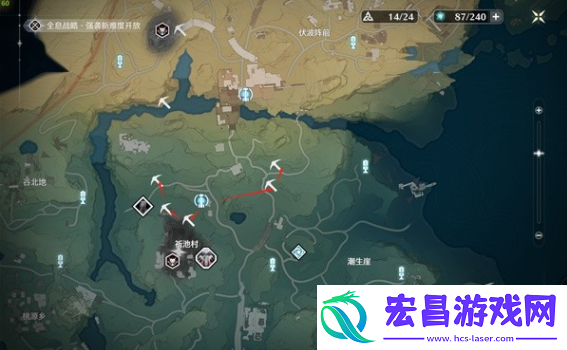 鸣潮寻音元件材料采集路线