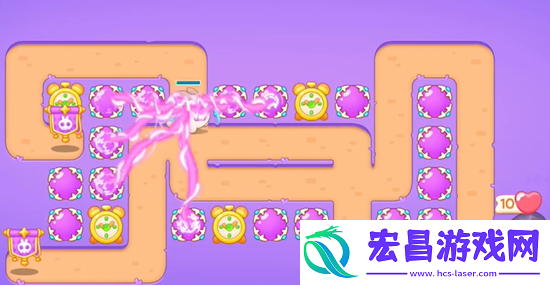 保卫萝卜4阿波与魔法宝藏第69关通关攻略